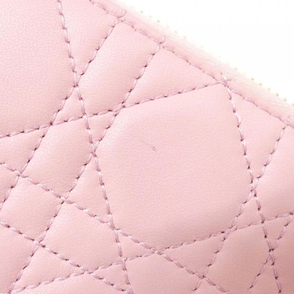 Dior Voyageur Coin Case Handbag Melocoton Pink - Picture 5 of 10